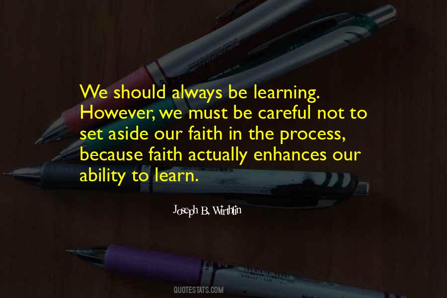 Quotes About Ability To Learn #1068903