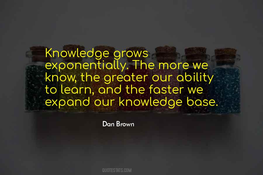 Quotes About Ability To Learn #1078039