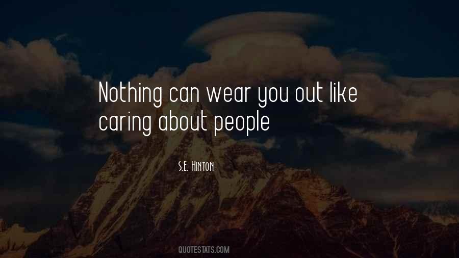 Quotes About Someone Not Caring #16675
