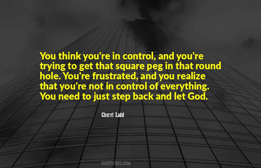 You're In Control Quotes #920408