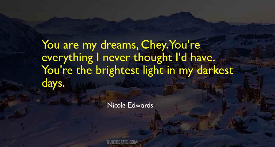 You're In My Dreams Quotes #721413