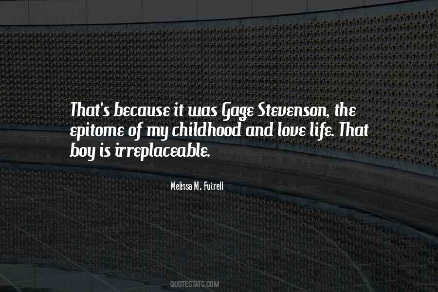 You're Irreplaceable Love Quotes #1368579