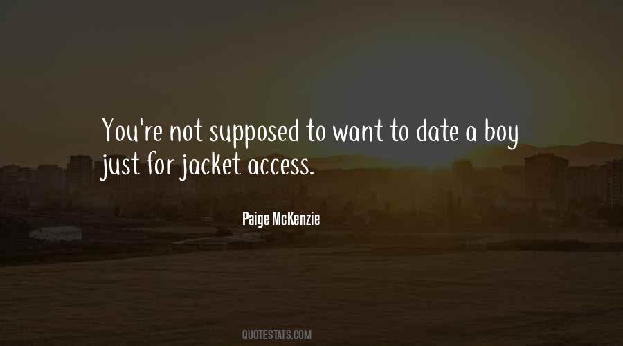 You're Just A Boy Quotes #167047