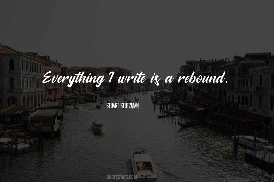 You're Just A Rebound Quotes #228342