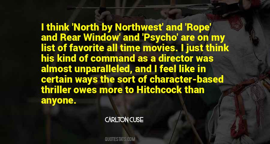 Quotes About Hitchcock Movies #797788