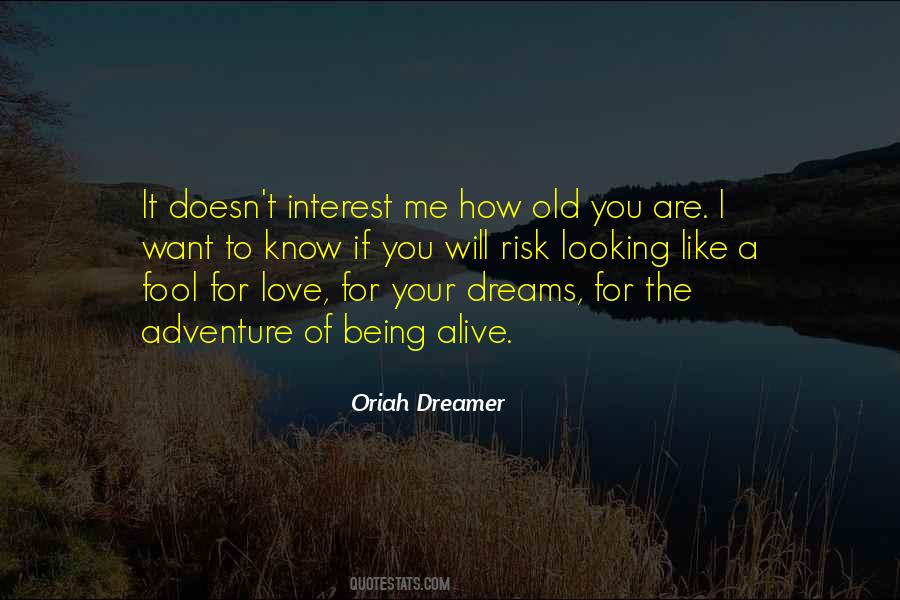 You're Like A Dream Quotes #318090