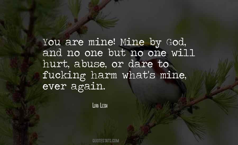 You're Mine Again Quotes #1056681