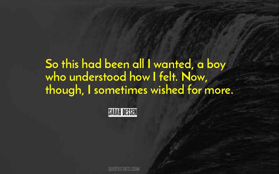 You're My Dream Boy Quotes #136699