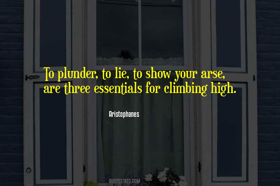 Quotes About Plunder #376847