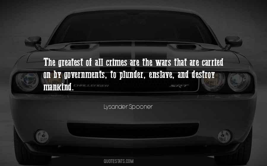 Quotes About Plunder #585794