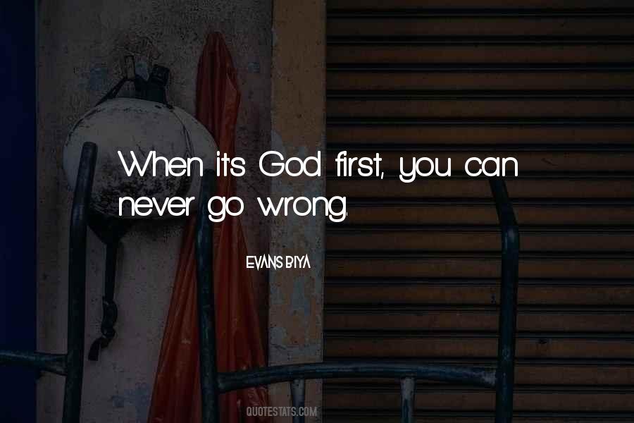 You're Never Wrong Quotes #24396