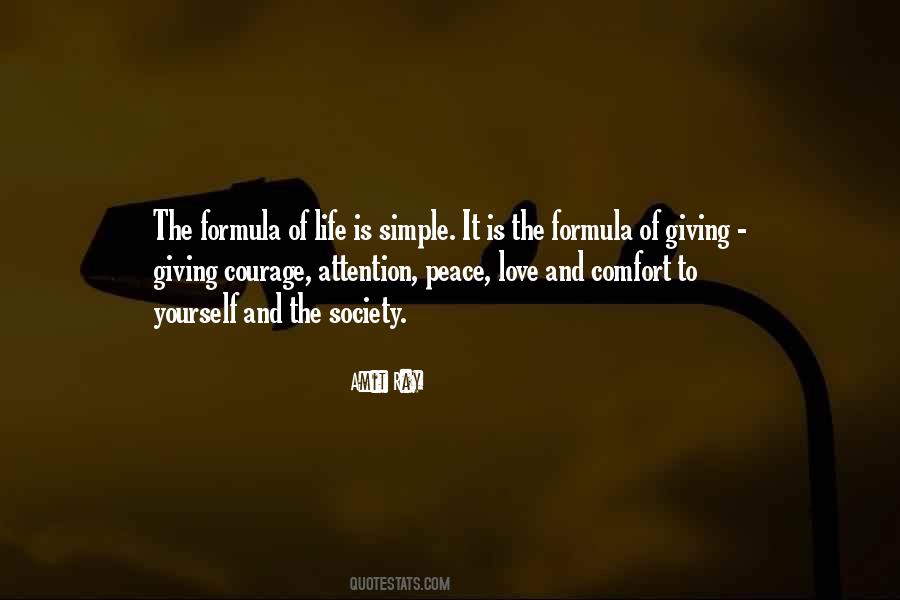 Quotes About Life Formula #12123