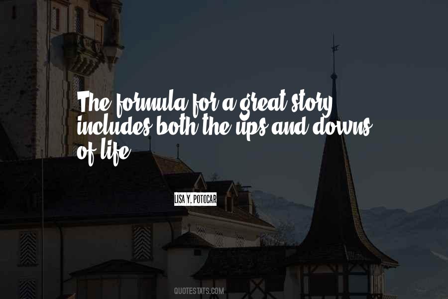Quotes About Life Formula #1276475