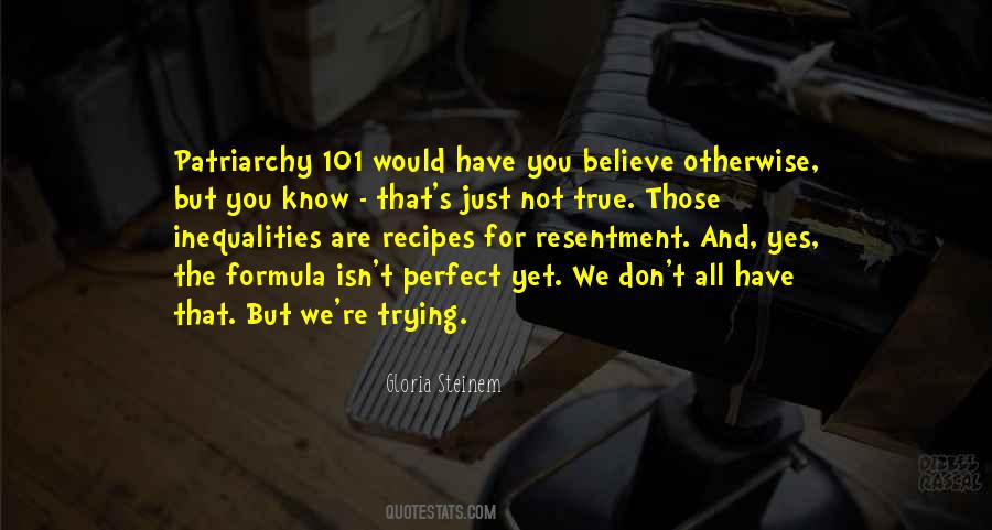 You're Not Perfect Quotes #1392463