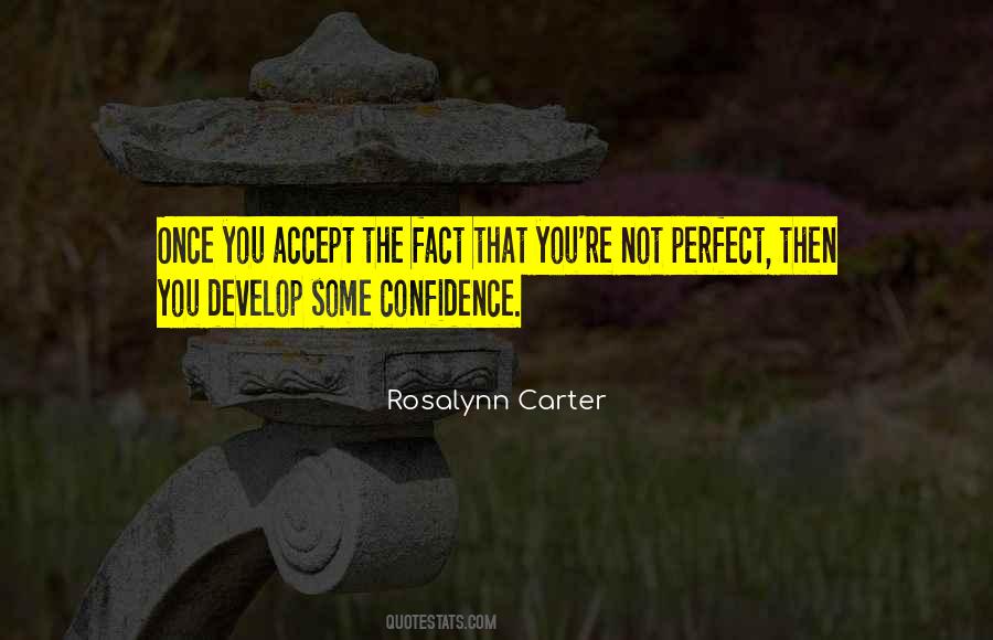 You're Not Perfect Quotes #558149