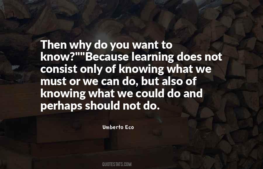 Quotes About Not Knowing What You Want To Do #1165809