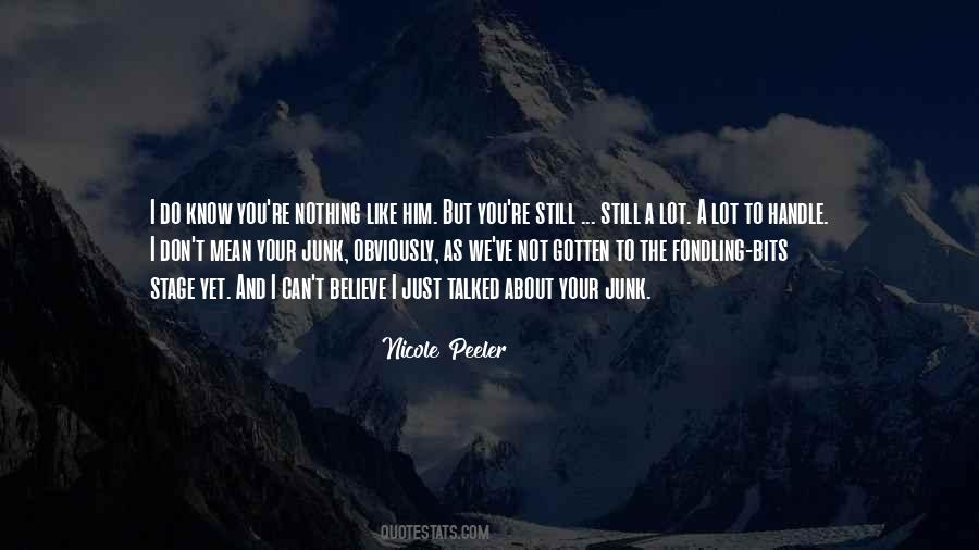 You're Nothing Quotes #870563