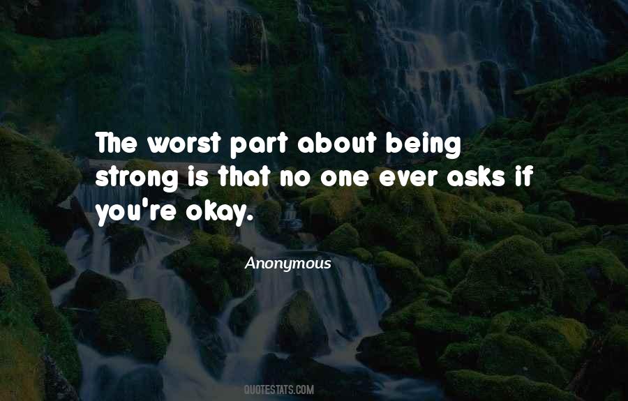 You're Okay Quotes #1004876