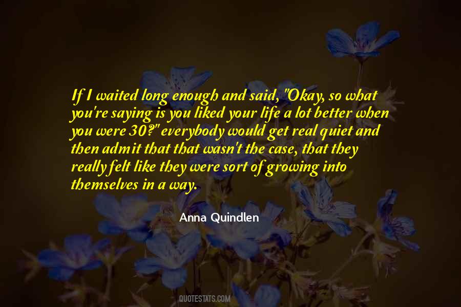 You're Okay Quotes #14285