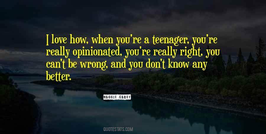 You're Right I'm Wrong Quotes #1512380