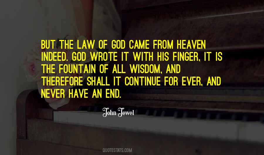 Quotes About The Law Of God #101087