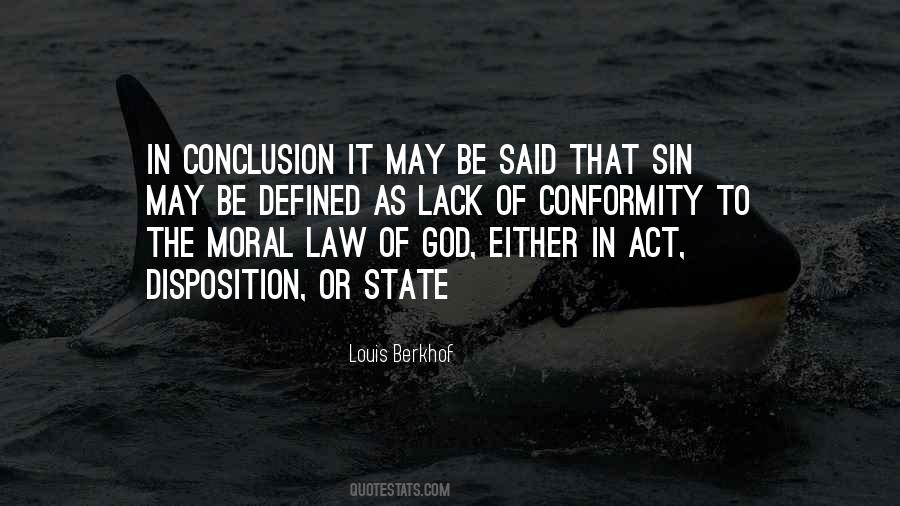 Quotes About The Law Of God #13836