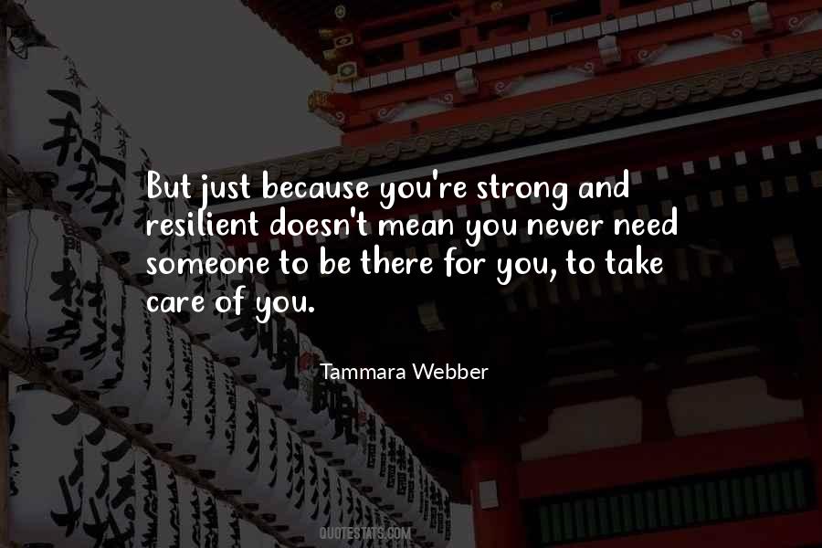 You're Strong Quotes #1309562