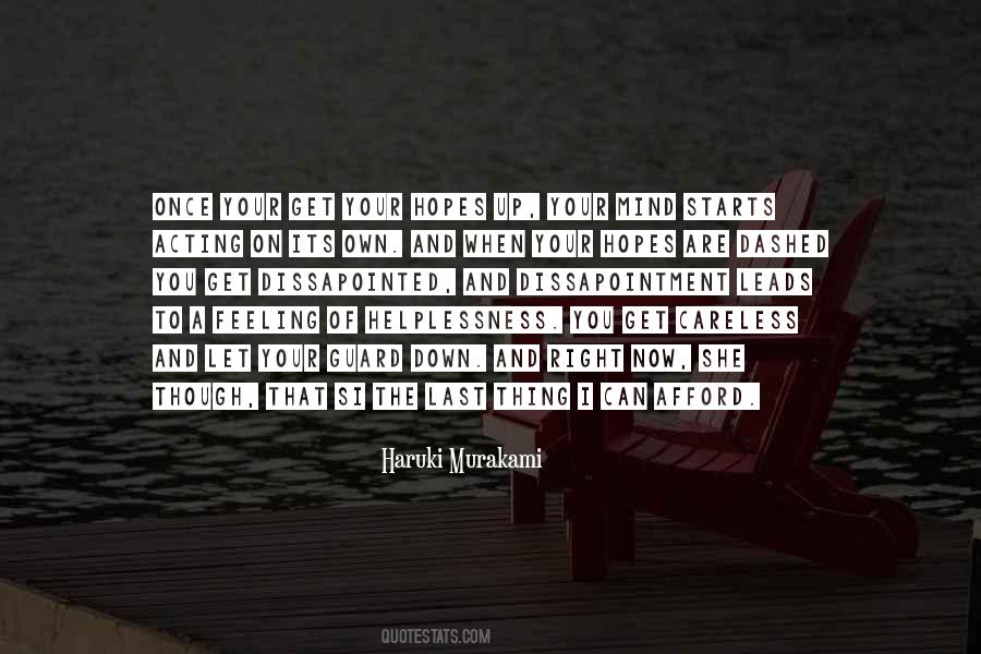 You're The Last Thing On My Mind Quotes #71603