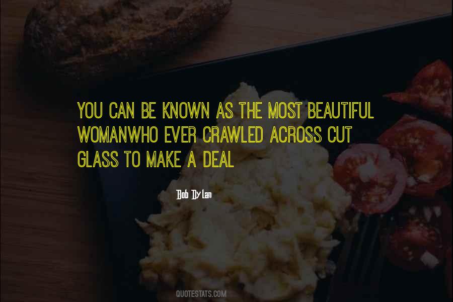 You're The Most Beautiful Woman Quotes #1805625