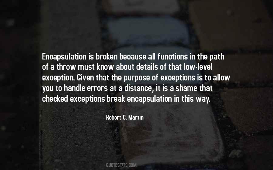 Quotes About Exceptions #1057394