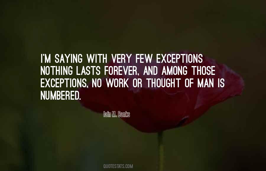 Quotes About Exceptions #1205540