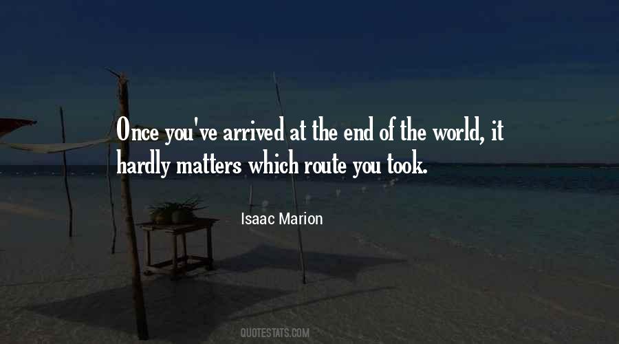 You're The Only One That Matters Quotes #1873