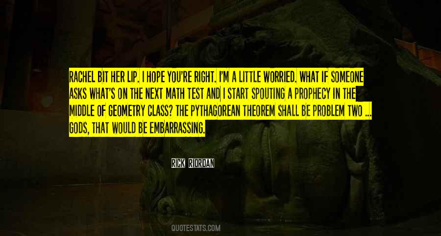 You're The Problem Quotes #214048