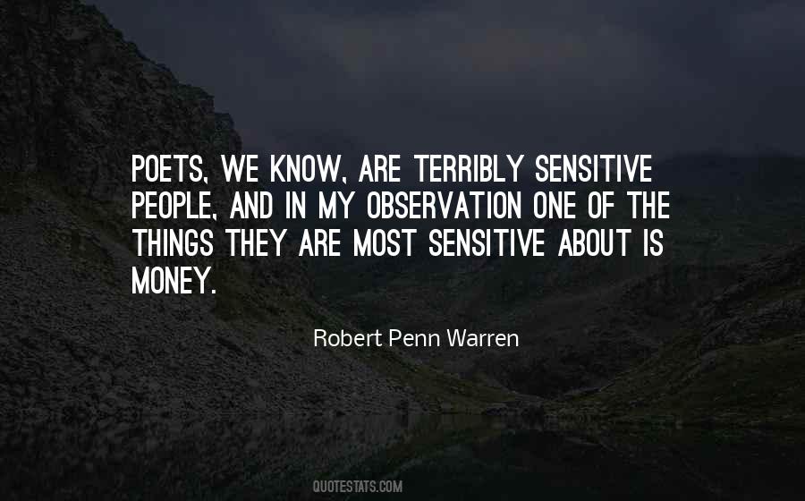 You're Too Sensitive Quotes #12877
