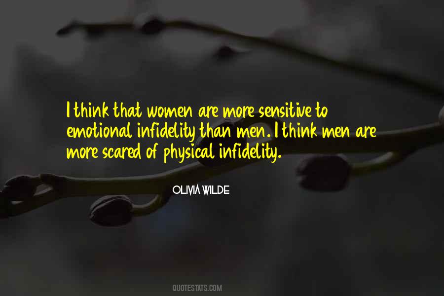 You're Too Sensitive Quotes #16344