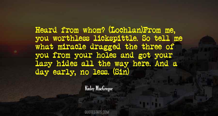 You're Worthless Quotes #246000