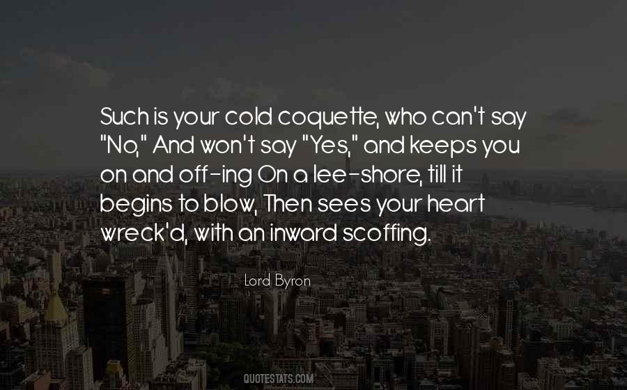 Quotes About Scoffing #1293915