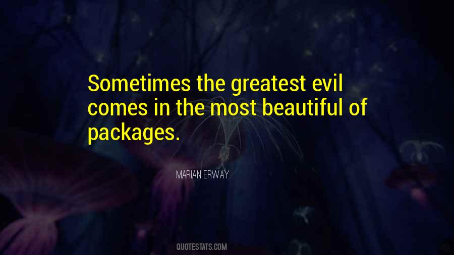 Quotes About Being Evil #6535