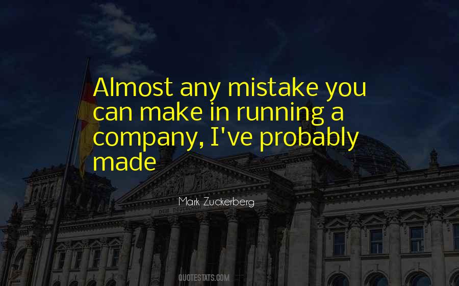 You've Made A Mistake Quotes #1281575