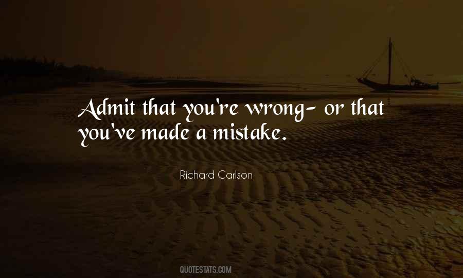 You've Made A Mistake Quotes #1666654