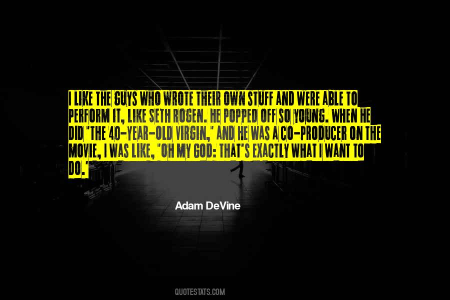 Young Adam Quotes #1465487