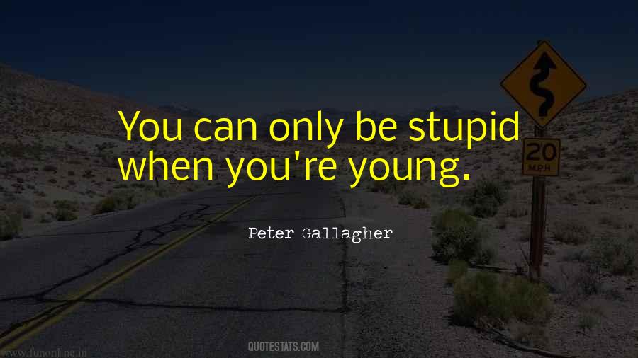 Young But Not Stupid Quotes #310800