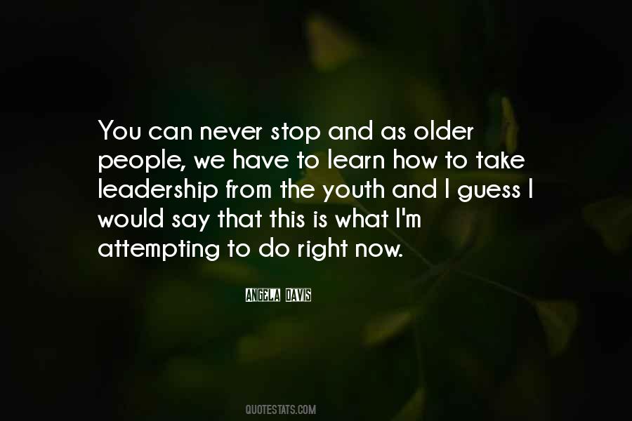 Quotes About Youth Leadership #804463