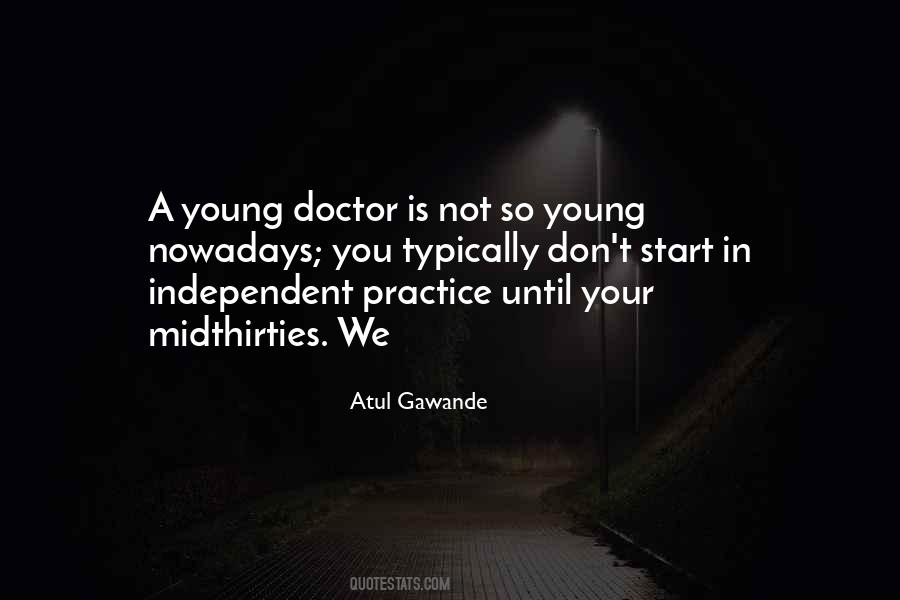 Young Doctor Quotes #984514