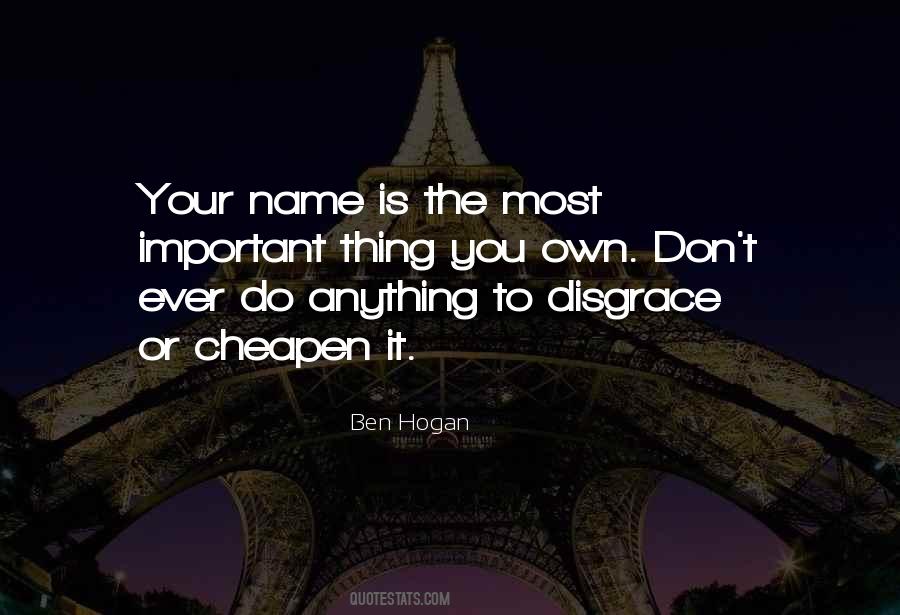 Your A Disgrace Quotes #92318