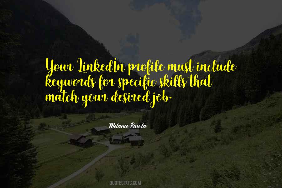 Quotes About Linkedin #187059