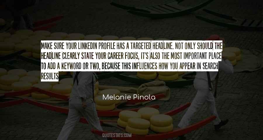 Quotes About Linkedin #377316