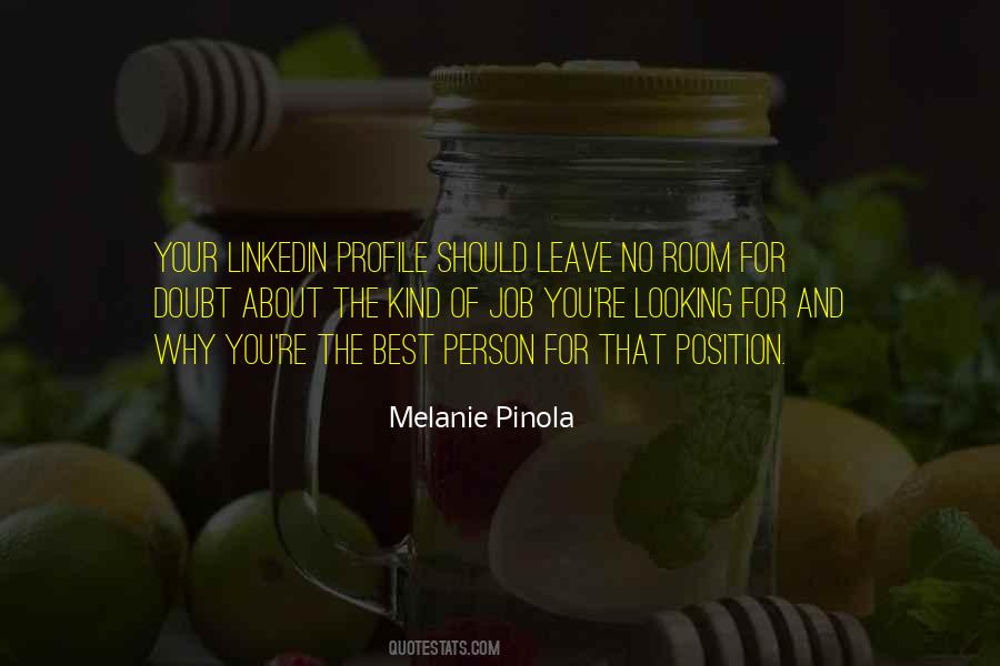 Quotes About Linkedin #814609