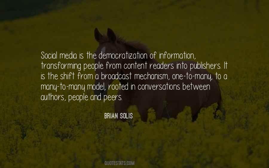 Quotes About Broadcast Media #1840106