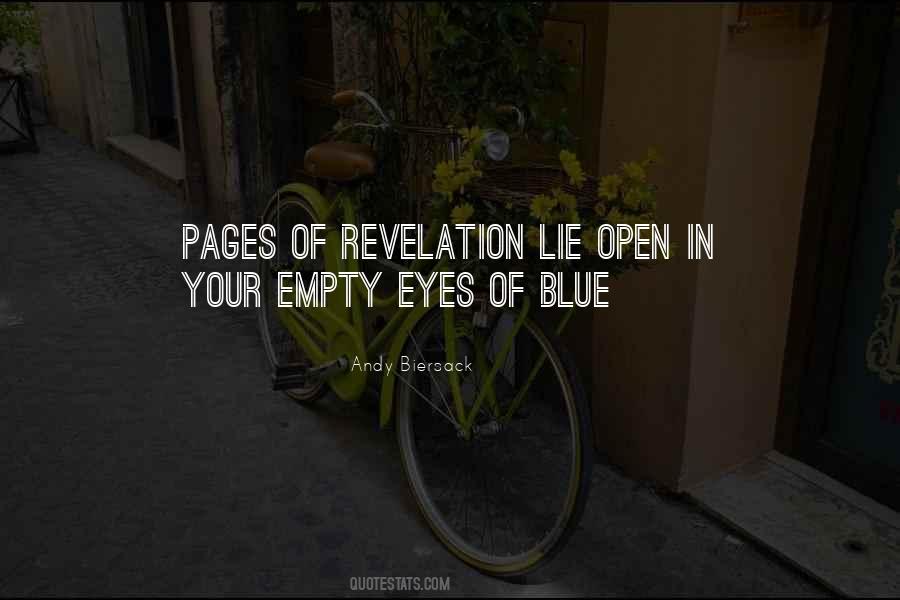 Your Blue Eyes Quotes #1651868